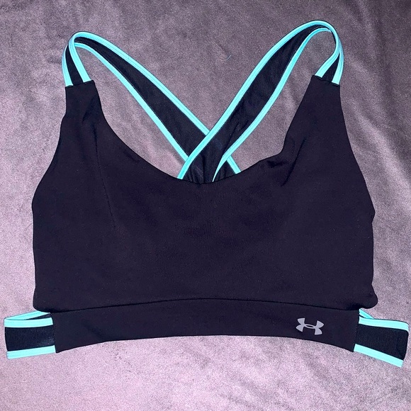 Under Armour Other - Under armor sports bra super cute, crisscross back in excellent condition.